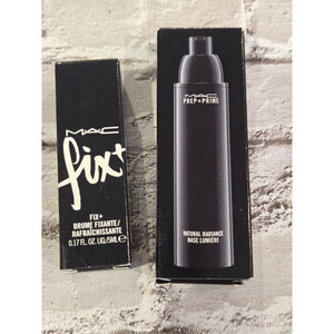 MAC Fix+ & Prep And Prime Travel Size Product, NIB, Prep & Prime Radiant Pink